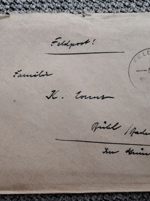 Germany Reich Feldpost 2 Envelopes and Card 1942 like new
