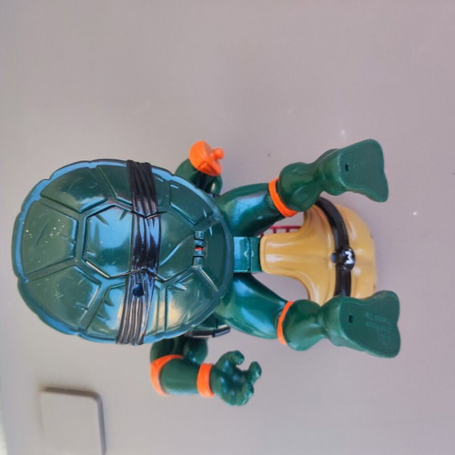 TMNT Coil Force Mighty Mech Michaelangelo action figure like new 1996
