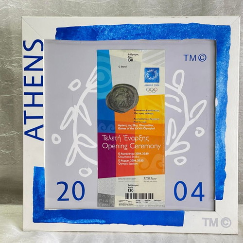 Athens 2004 Olympic Games VIP Opening Ceremony Ticket new
