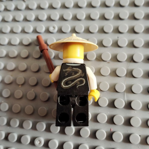 Lego Ninjago Master Wu minifigure used