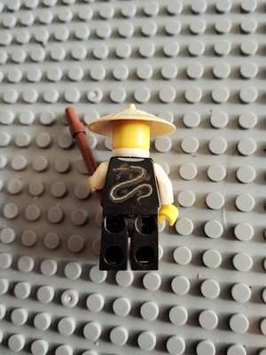 Lego Ninjago Master Wu minifigure used