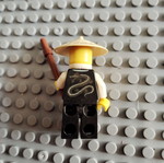 Lego Ninjago Master Wu minifigure used
