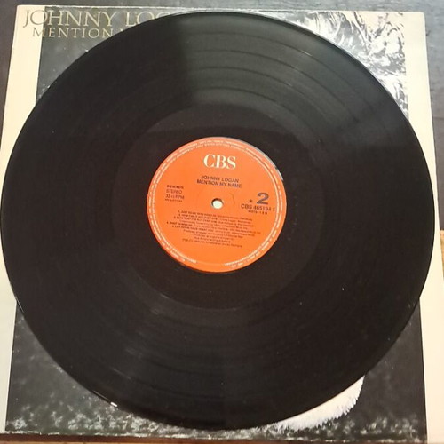 Johnny Logan Mention My Name record in good condition