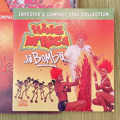 CD with dance music, Brazilian, Cuban and carnival styles