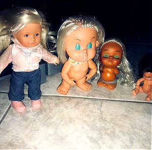Vintage παλιές κούκλες