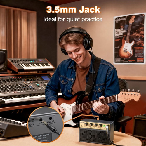 New Bee Guitar Amplifier KG-10 new, 10W, Bluetooth, USB-C