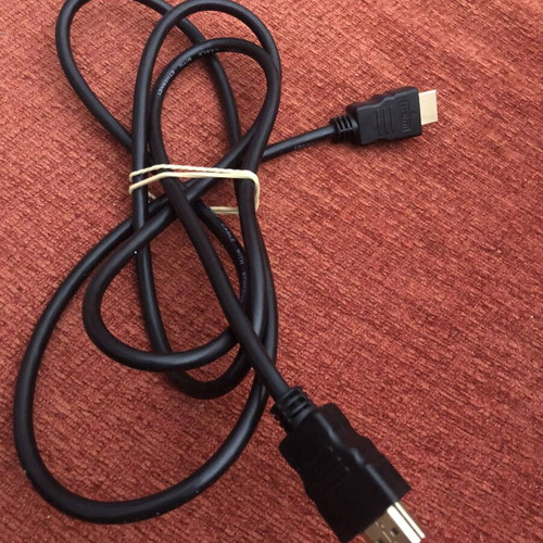 Audio cables pack of 3 including HDMI, power supply, RCA male to male