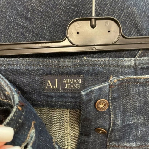 Armani Jeans vintage high-waisted pencil denim skirt, size S