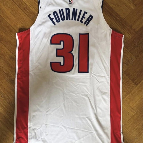 Evan Fournier Detroit Pistons 2023/24 NBA game jersey like new