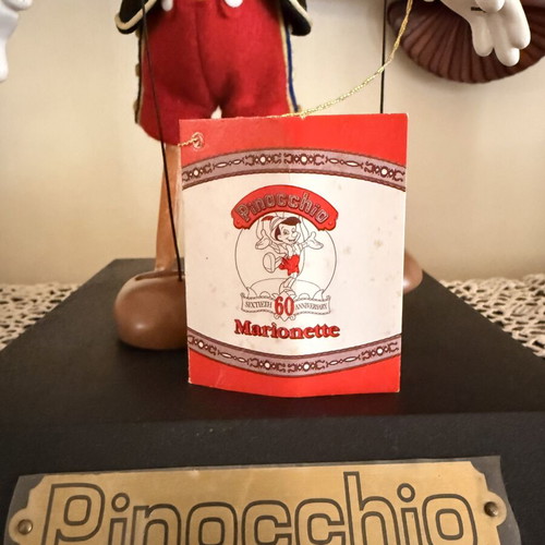 Disney Pinocchio 60th Anniversary Marionette by Bob Baker limited edition like new