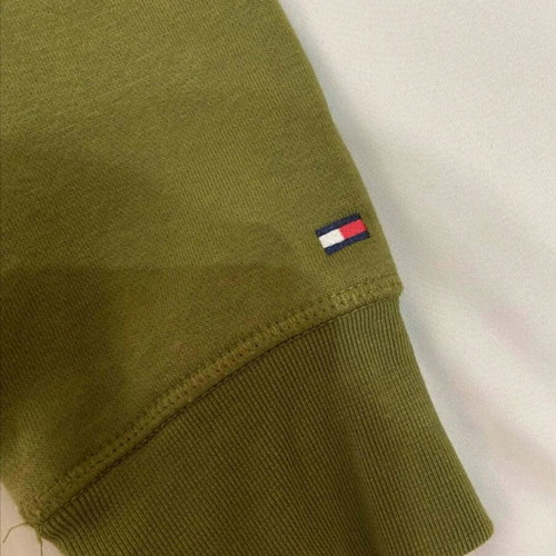 Tommy Hilfiger hoodie like new, green, size M