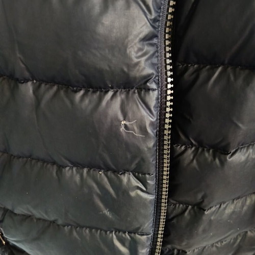 Benetton men's jacket used, size 52 (L-XL), blue with defects