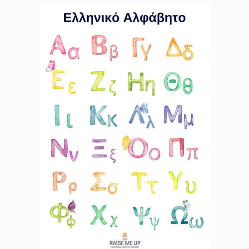 Σετ 8 αφισών παιδικών εκπαιδευτικών αδιάβροχων Α4 καινούργιο