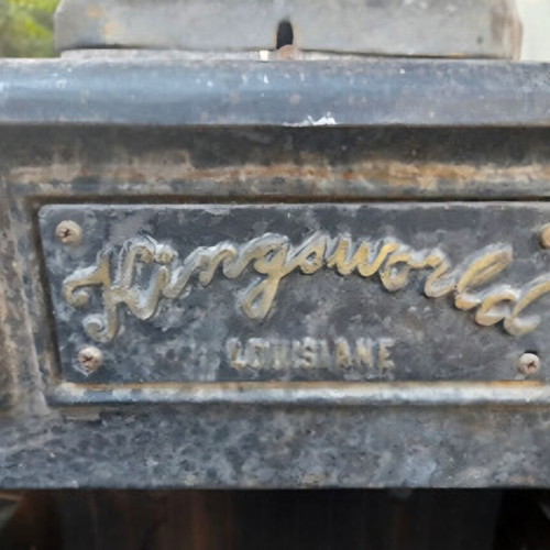 American cast iron fireplace new