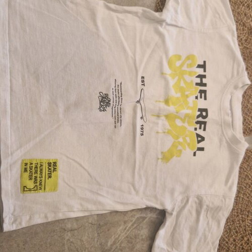 Zara short-sleeve t-shirt like new, white, size for 5-year-old