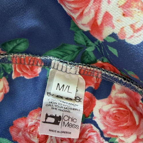 Chic Mess bikini set of 3, reversible top, high-waisted, like new