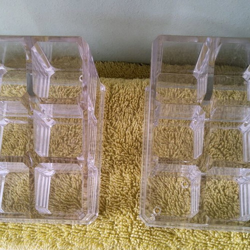 Organizer for cosmetics 2 pieces like new