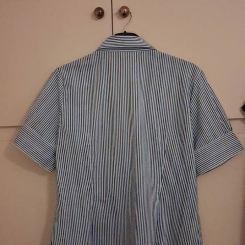 Women's striped Marks & Spencer shirt used, size L