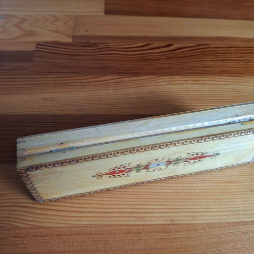 Vintage wooden case new