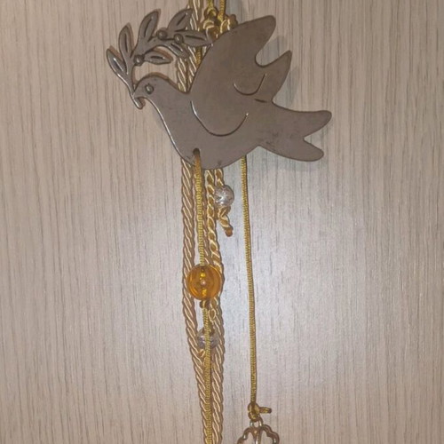 Handmade 2026 lucky charm with dove new
