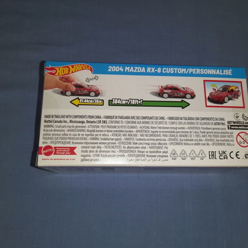 Hot Wheels 2004 Mazda RX-8 Custom pull-back car new