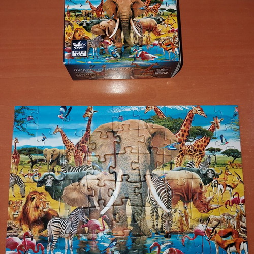 Black Sea Various Mini Puzzles 12x54 pieces