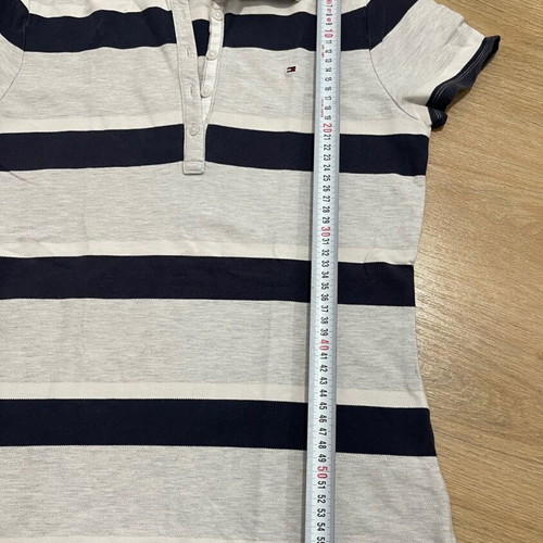 Tommy Hilfiger T-shirt used, gray, size S/M