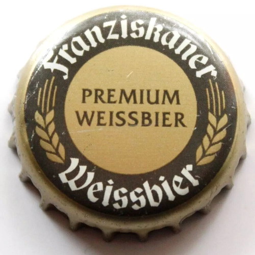 Franziskaner beer bottle cap from Germany used