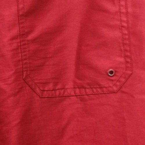 Men's swim shorts red XL used, polyester