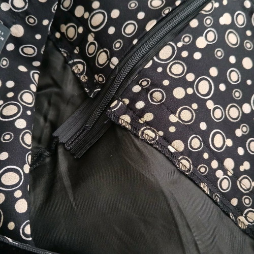 Twin-set Simona Barbieri Silk Skirt 100% New Floral Polka Dot