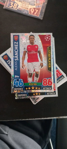 48 καρτες topps match attax 2015/2017