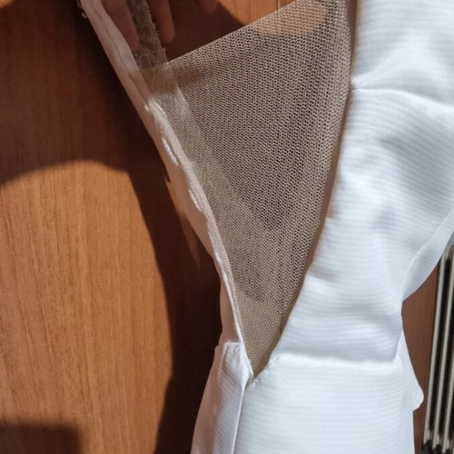 Wedding dress used, white, tailored to measurements