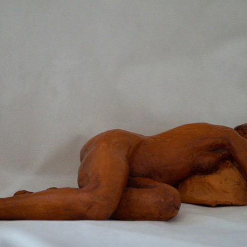 Ceramic nude sculptures handmade, new, about 35 cm