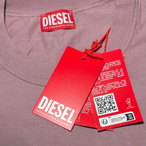 Diesel Mauve Long-Sleeve Shirt Size L New