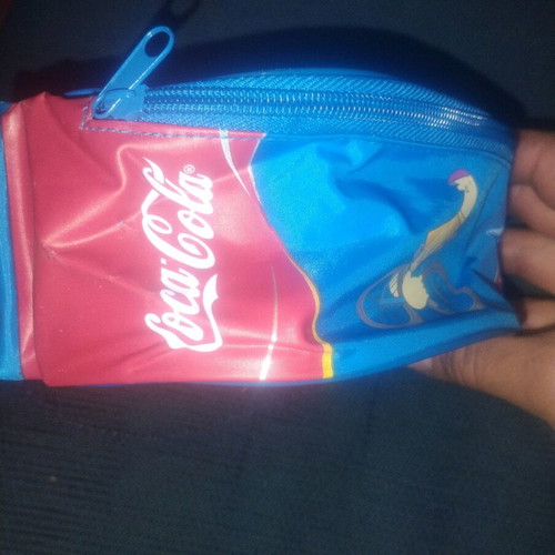 Vintage Coca-Cola Promotional Bag Athens 2004 used