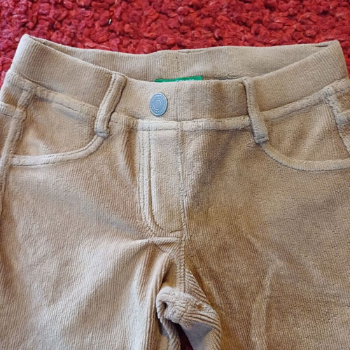Benetton kids corduroy pants like new, size 6-7 years, 122 cm