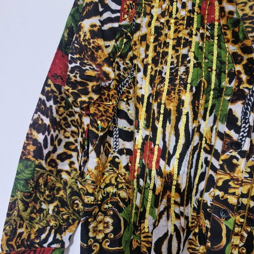 Caftan leopard print medium size new with tags