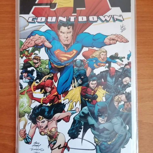 Countdown #51 DC comics new signed by Tim Townsend