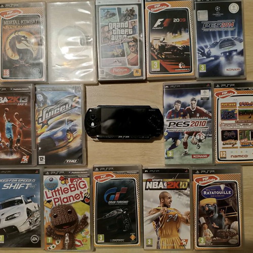 PlayStation Portable (PSP) used with 14 games