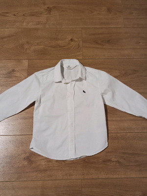 H&M White Shirt 4-5 Years 110 cm Like New