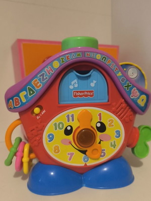 Fisher Price baby sensory development toy used with sounds and lights