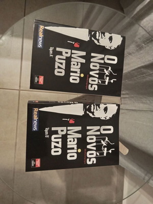 Mario Puzo The Godfather historical novel in two parts like new