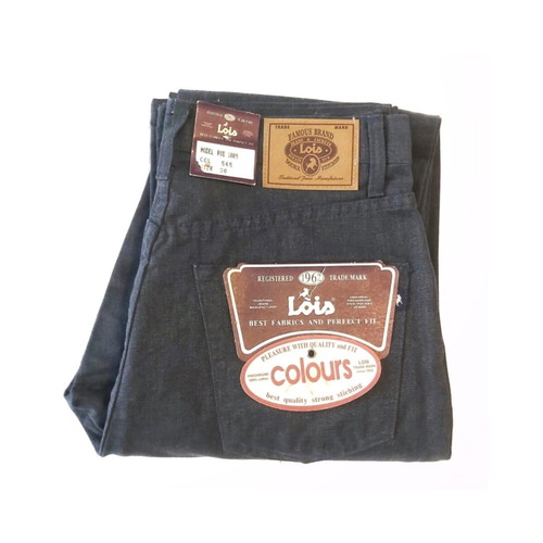 Lois unisex vintage high-waisted jeans new, 1980-1990