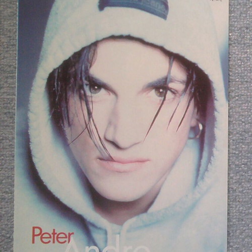 Peter Andre & Bruce Willis poster like new