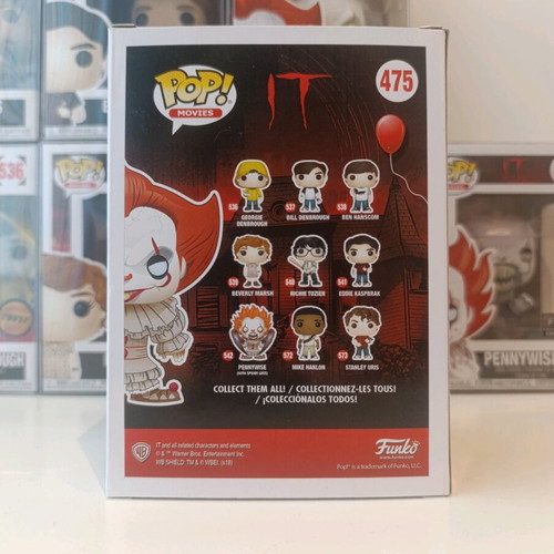Pennywise with Balloon 475 Funko Pop like new