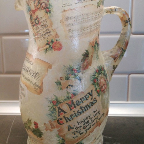 Decorative kitchen set used, Christmas, handmade