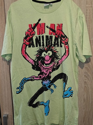 T Shirt Muppet Show medium used, green, Disney
