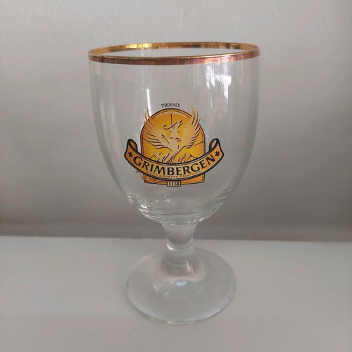 Crimbergen tulip beer glass 330ml like new