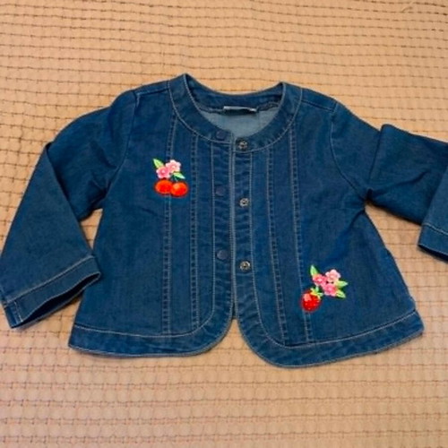 Mayoral Baby Denim Jacket like new, 12 months
