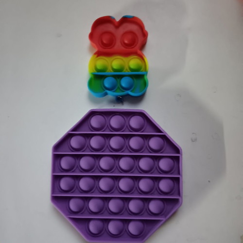 Popit used, lot of 4 different